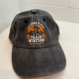 Gray YellowStone Cap Train Station